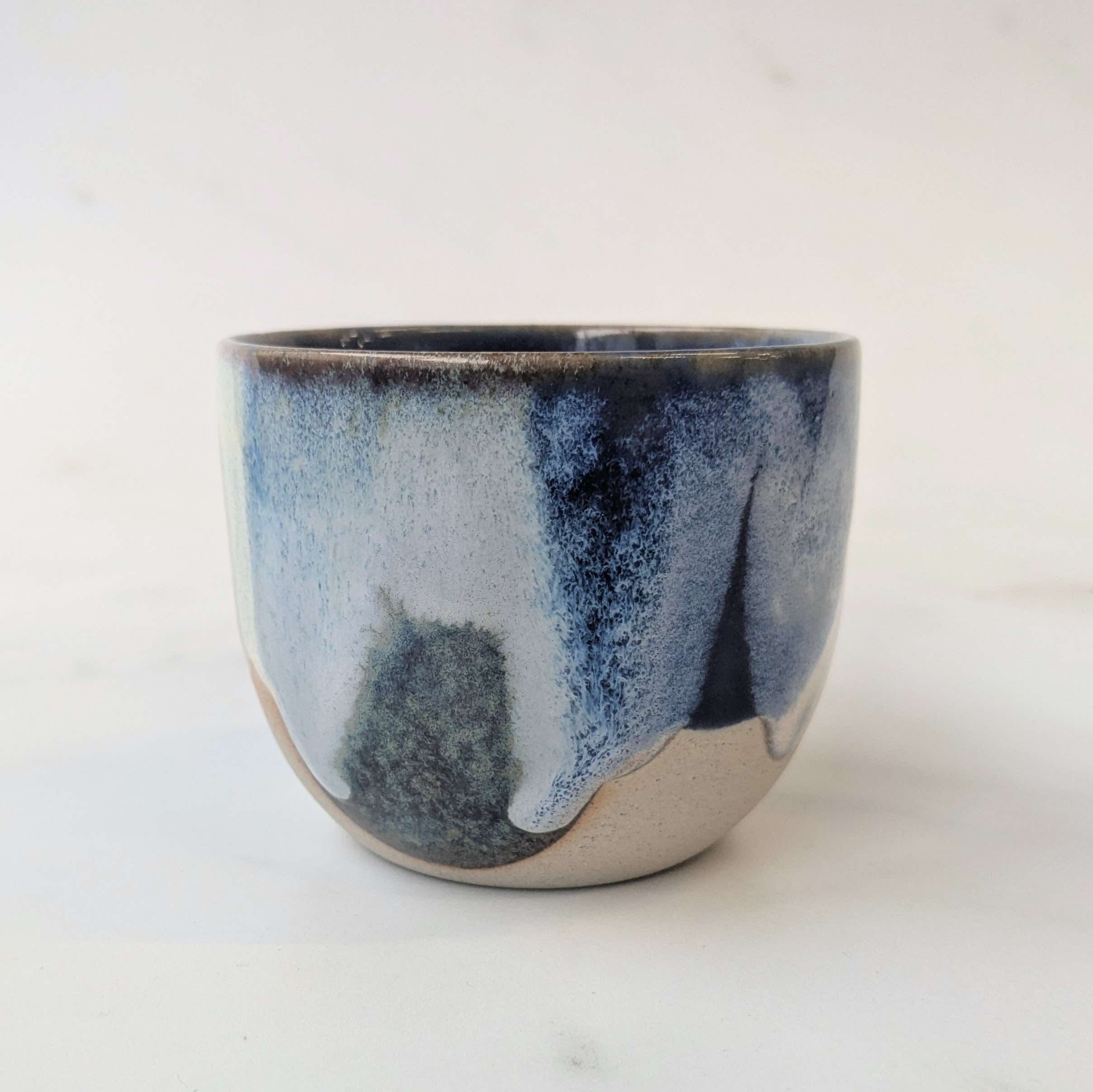 Flat White Cup Blue