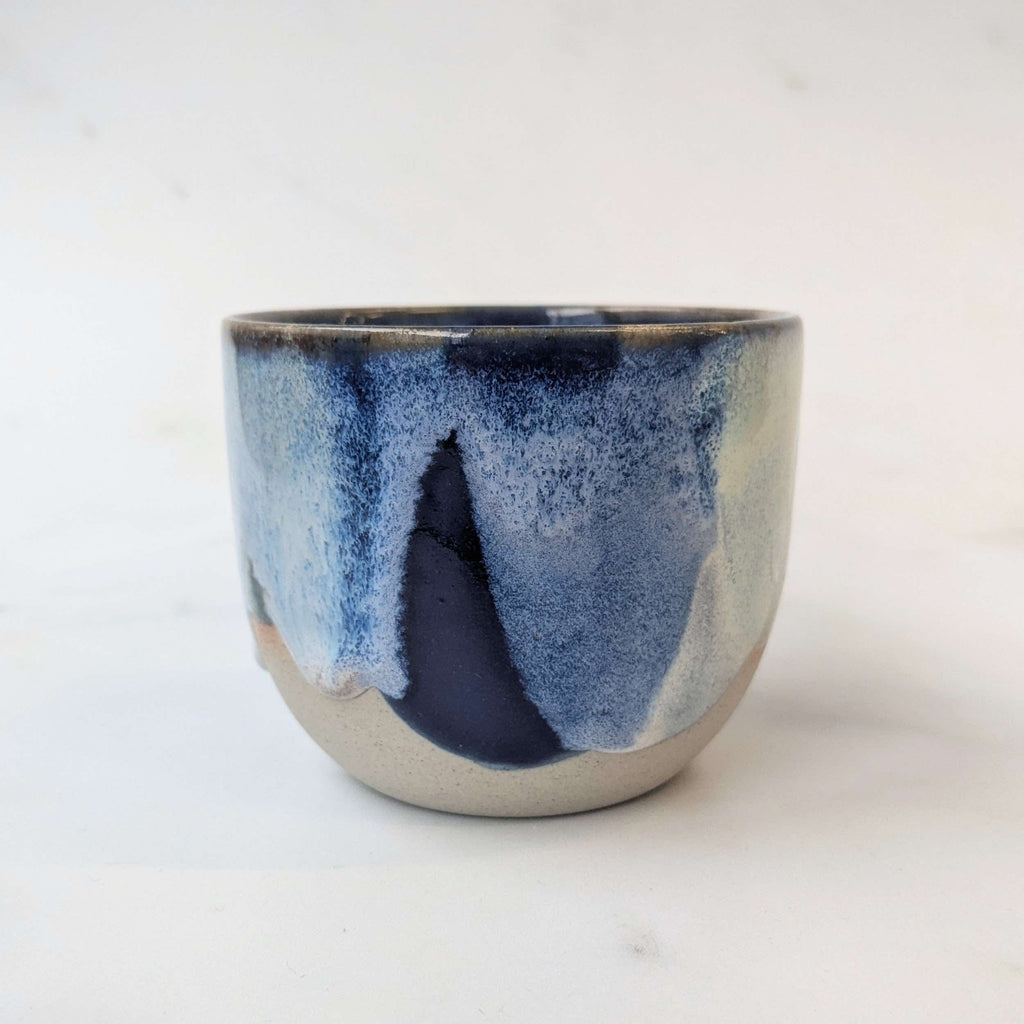Flat White Cup Blue