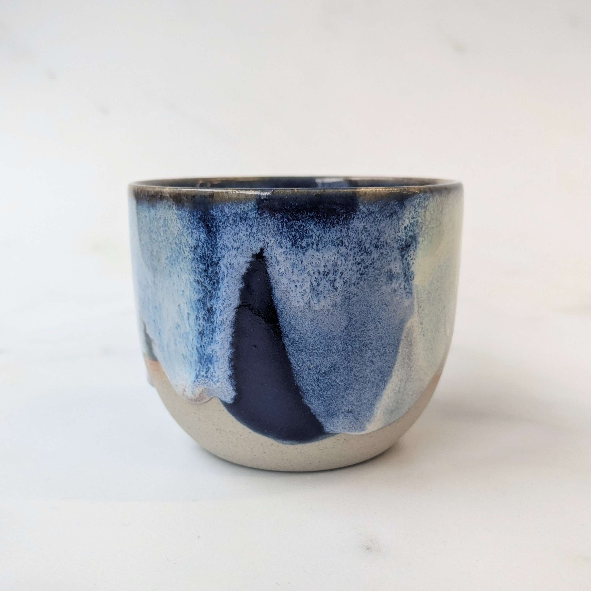 Flat White Cup Blue