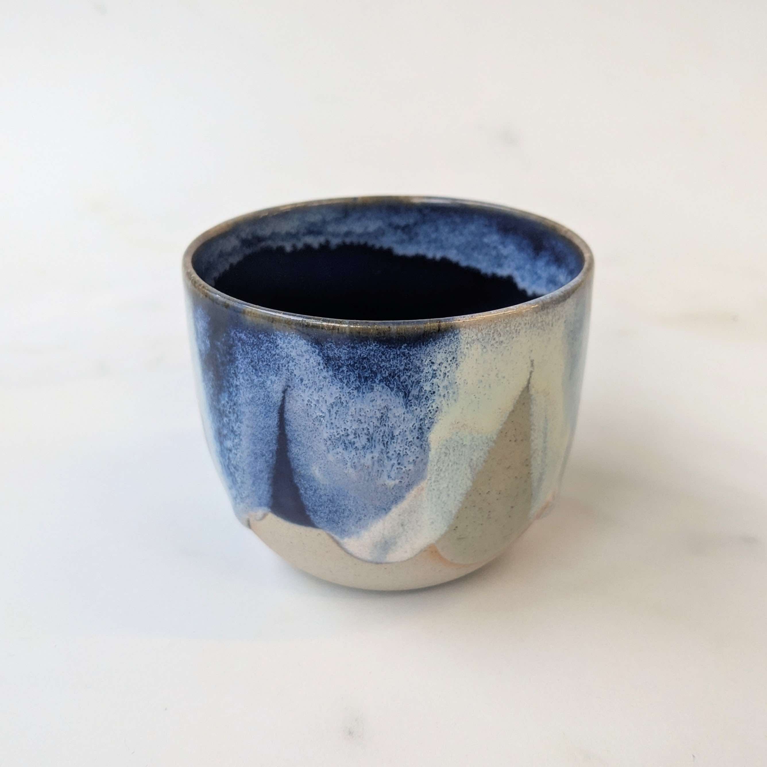 Flat White Cup Blue