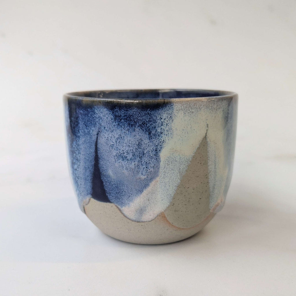 Flat White Cup Blue