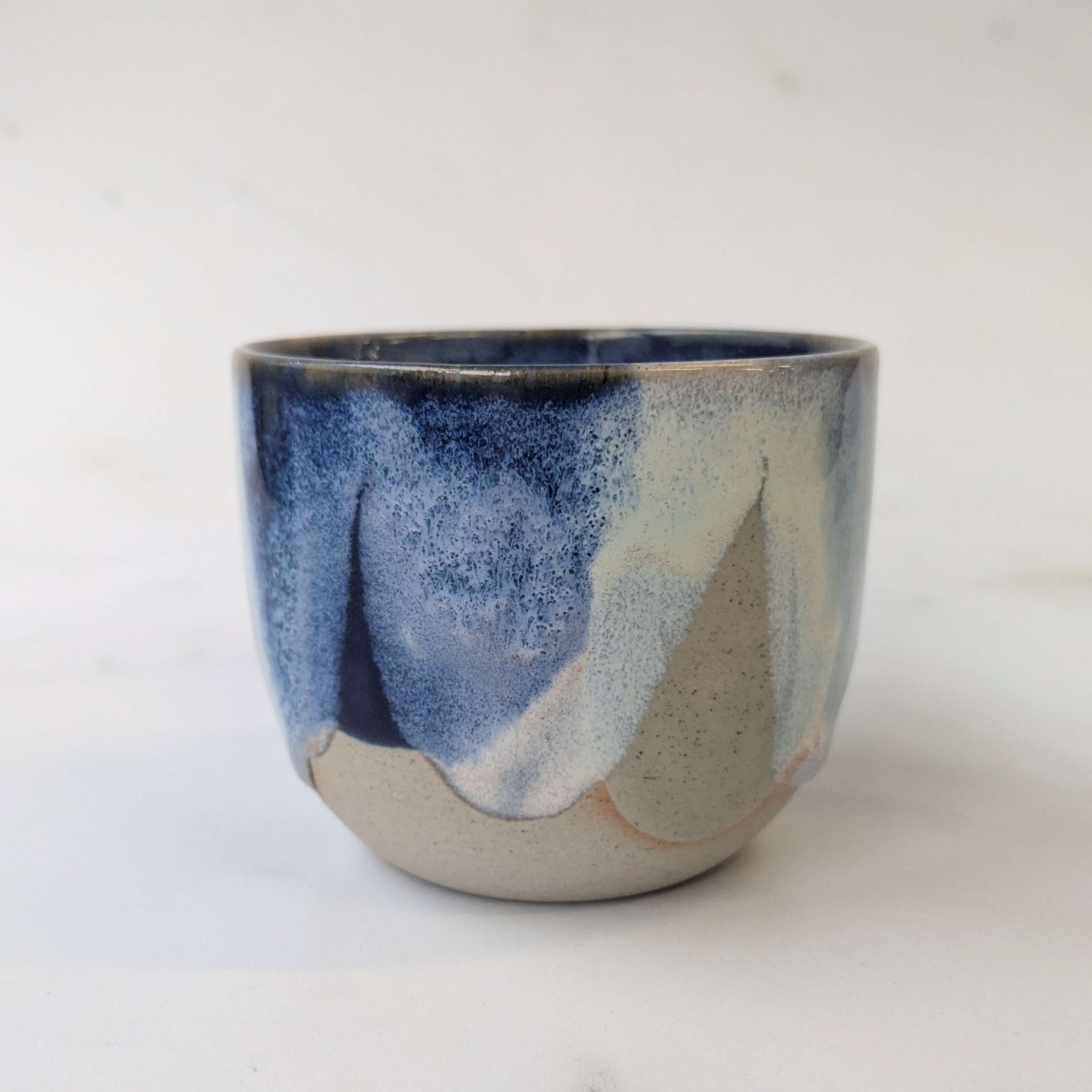 Flat White Cup Blue