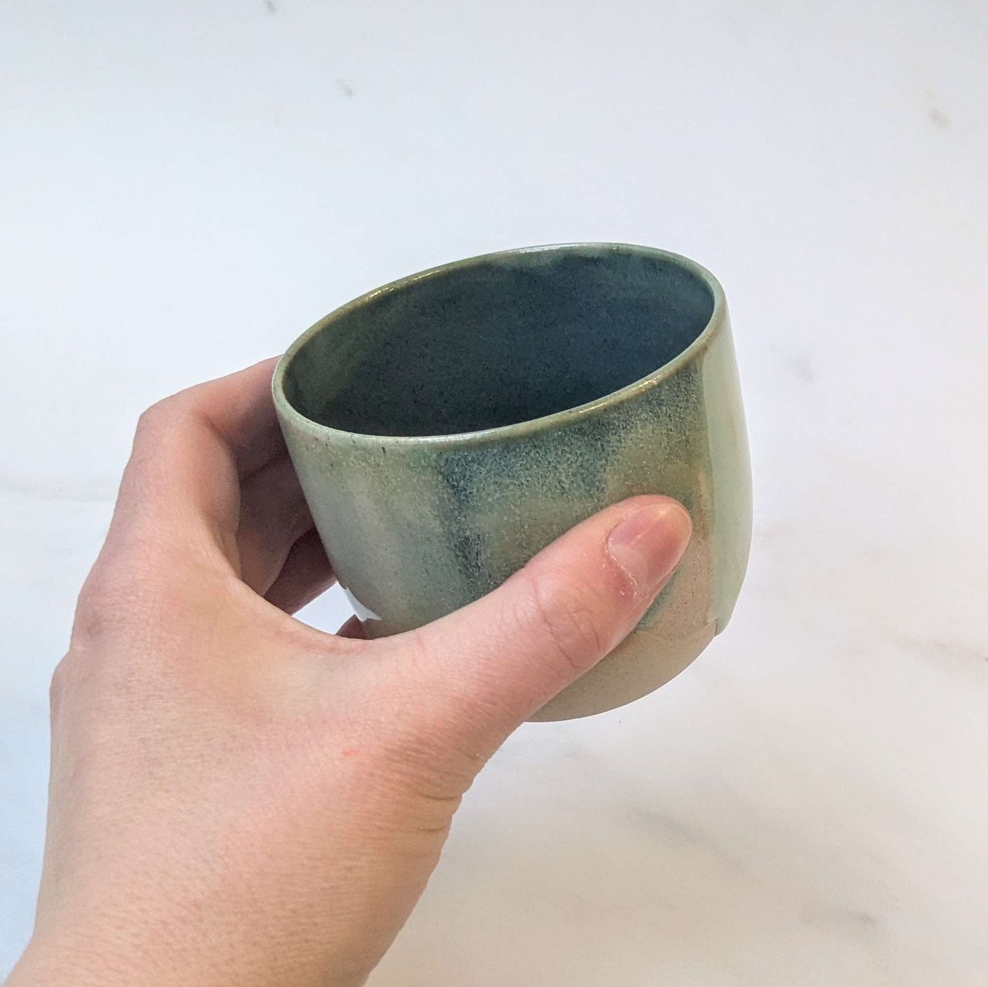 Flat White Cup Green